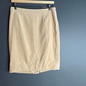 Maeve | beige textured skirt